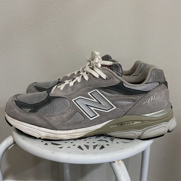 New Balance Other - Men's New Balance 990v3 Sz 11 Made in USA Grey Shoes Sneakers M990GL3 990